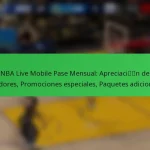 NBA Live Mobile Pase Mensual: Apreciación de jugadores, Promociones especiales, Paquetes adicionales